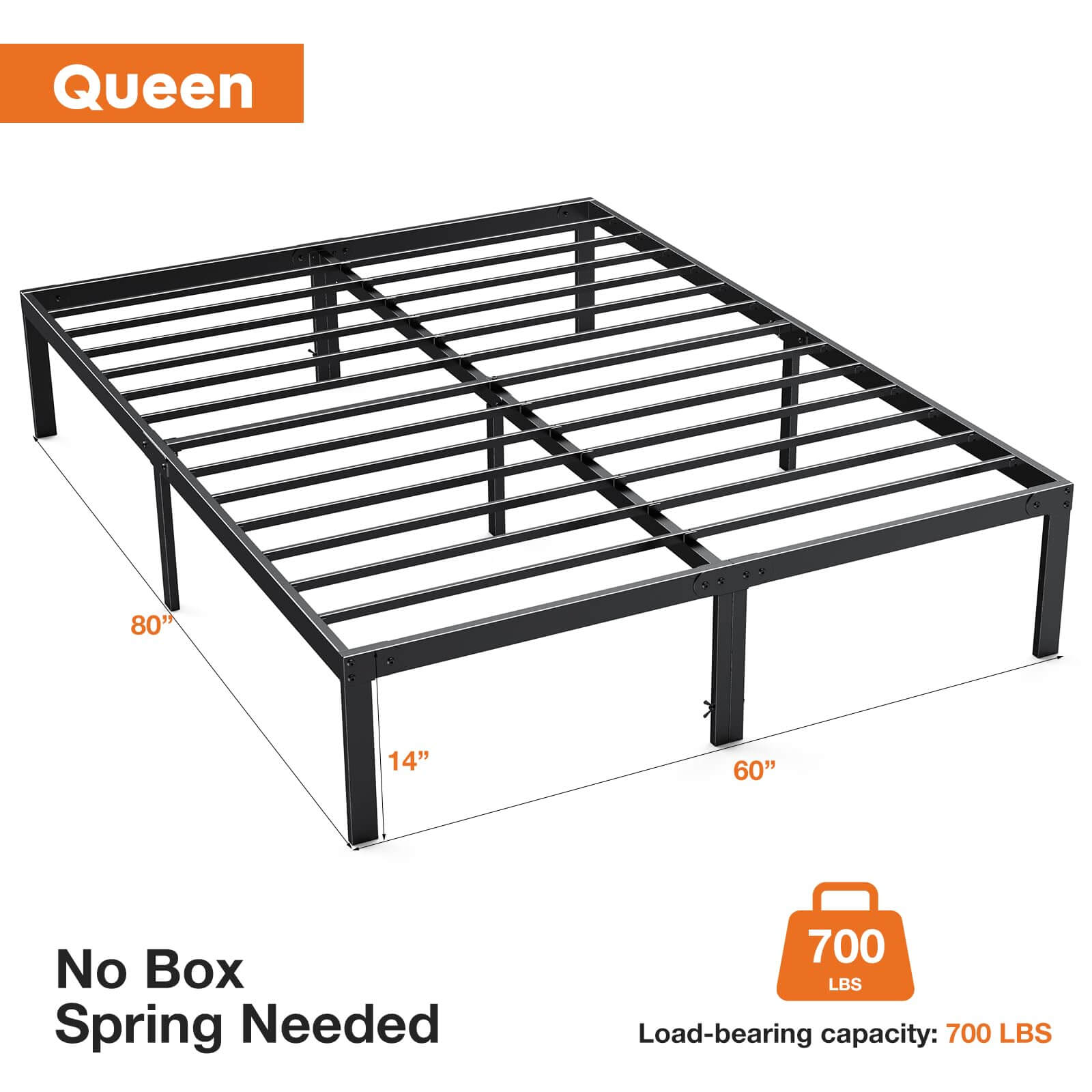 Heavy Metal Bed Frame image 2