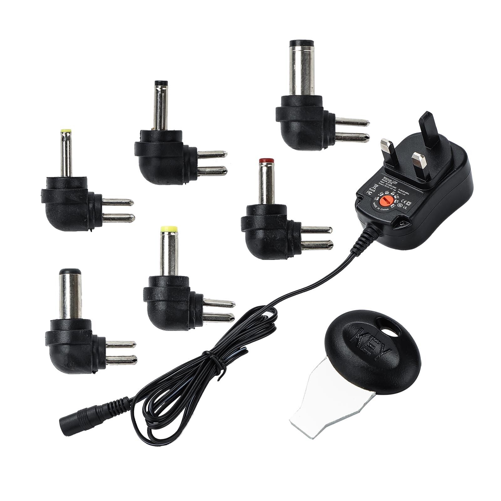 Universal 3-12V Adjustable Voltage Adaptor Charger USB AC DC Power Supply Adapte