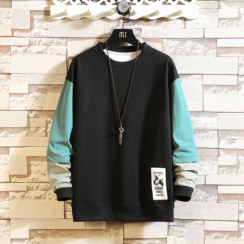 Title 2, Japanese Loose Fit Round Neck Pullover Sweater,...