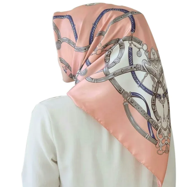 Big Square Scarf Fashion Simulation Silk Scarf 5 Style - Shop at LoveMi