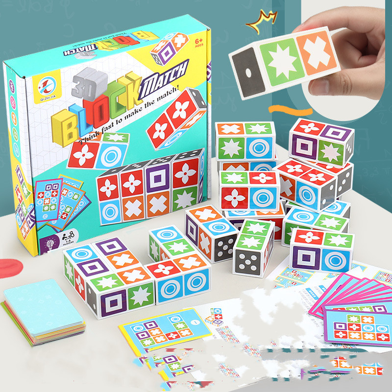 Title 5, Ruimtelijke Matching Puzzle Master Educatief De...