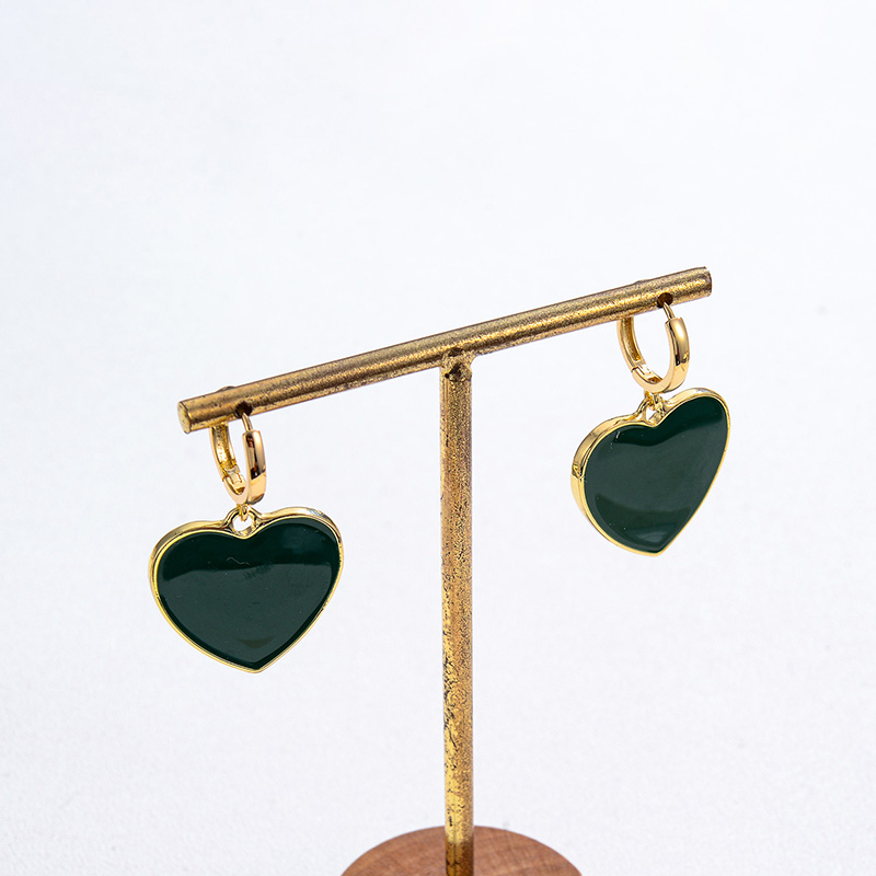 Earrings Frosted Shell Beads Solid Color