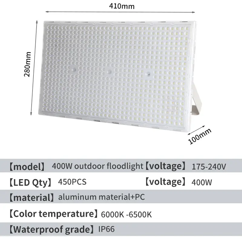 LED Floodlights, Outdoor Waterproof Industrial Workshops, Factory Buildings, Outdoor Lighting, Courtyards, Exploratory Streetlights, Ultra Bright And Strong Lig