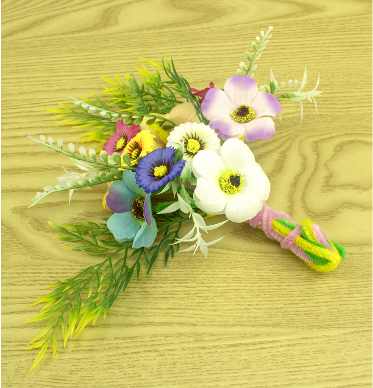 Title 2, Handmade Button Bouquet Children