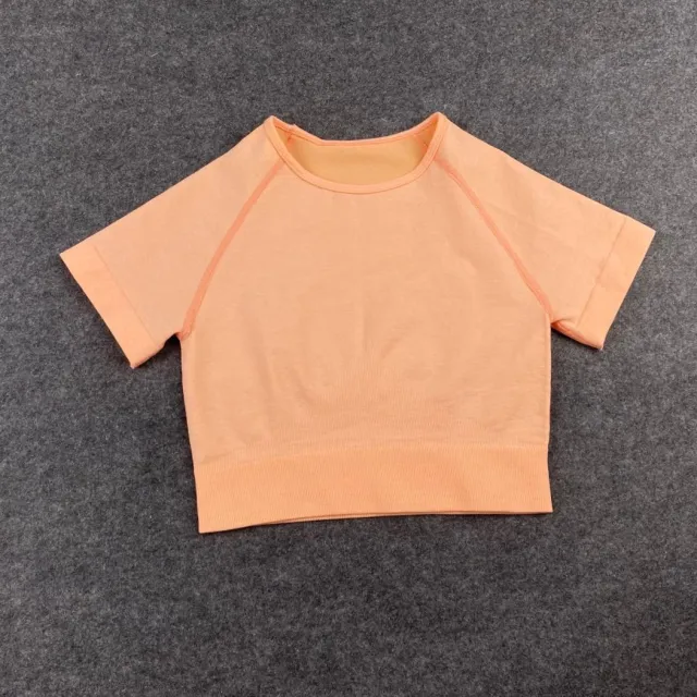 Women Quick Drying Breathable Training Running Fitness Yoga Clothes Orange - Shop at LoveMi