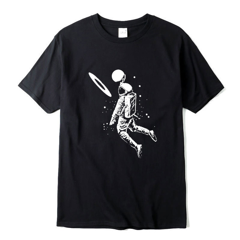 Title 3, New Short Sleeve Top T-Shirt Spaceman Print. Co...