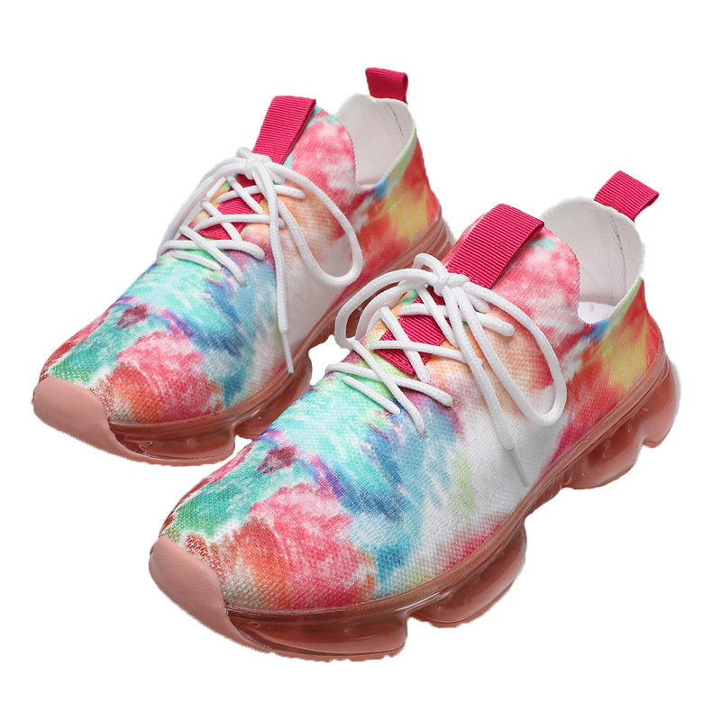 Chaussure De Sport Respirante Au Design Batik EtLa Coupe Chaussette Red - Shop at LoveMi