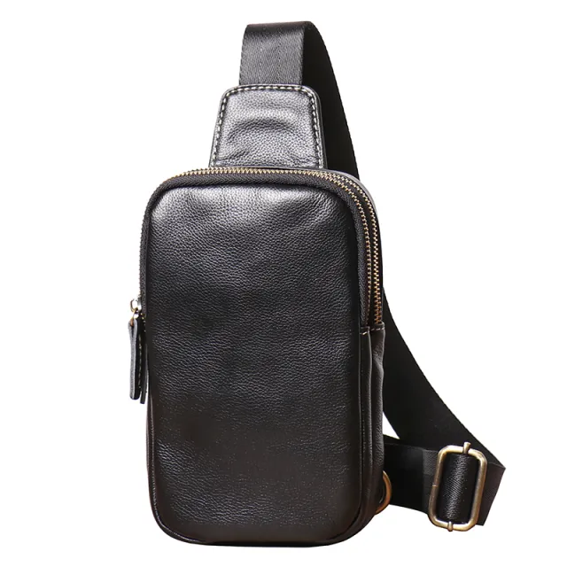 Men's Simple And Versatile Shoulder Bag Black - Shop at LoveMi