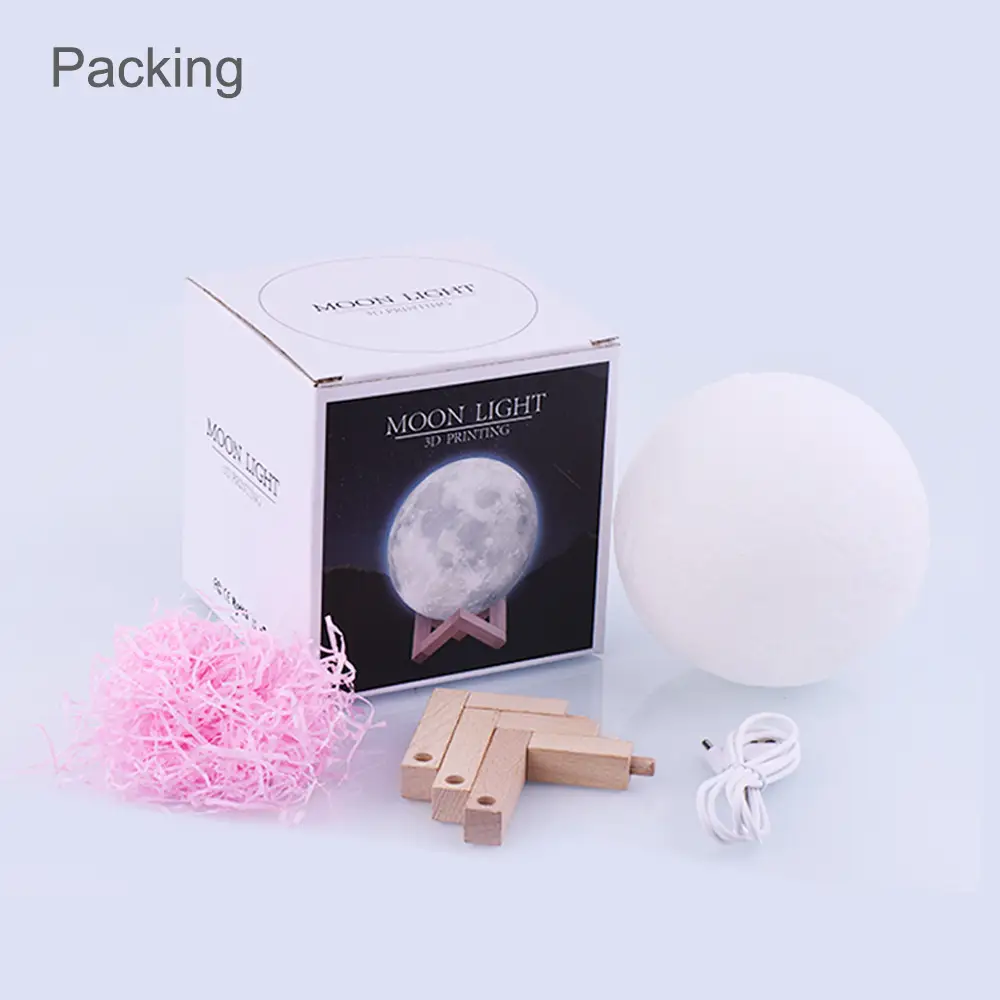 3D Printing Of Lunar Lights In Fixed Pictures