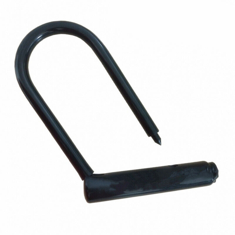 U Shaped Bike Lock Plum Pin W Two Keys Heavy Duty Cable — image 4