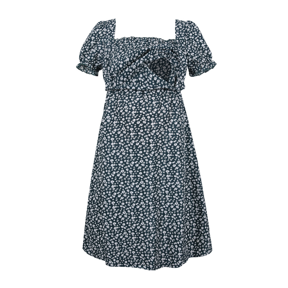 Maternity Wear Daisy Maternity Breastfeeding Short Sleeve Dress