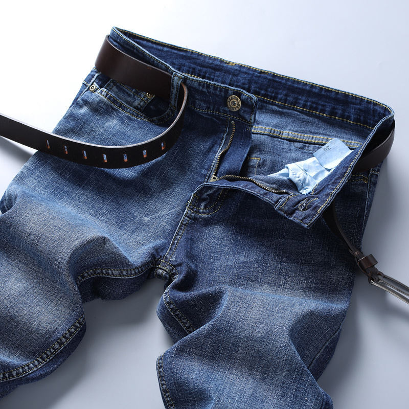 Title 6, Jeans larghi dritti elasticizzati casual da uomo