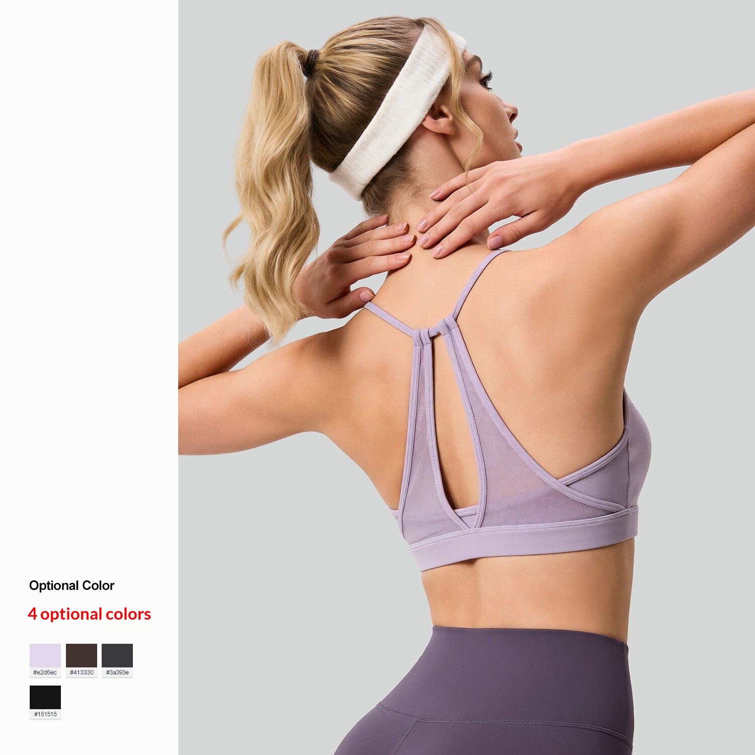 Summer Linear Sports Outfit, Anti-Chafing Activewear For Outdoor Running, Fitness & Yoga 10
