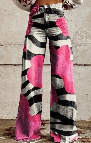 Women's Casual Pants Thin Imitation Jeans 1Style - Shop at LoveMi