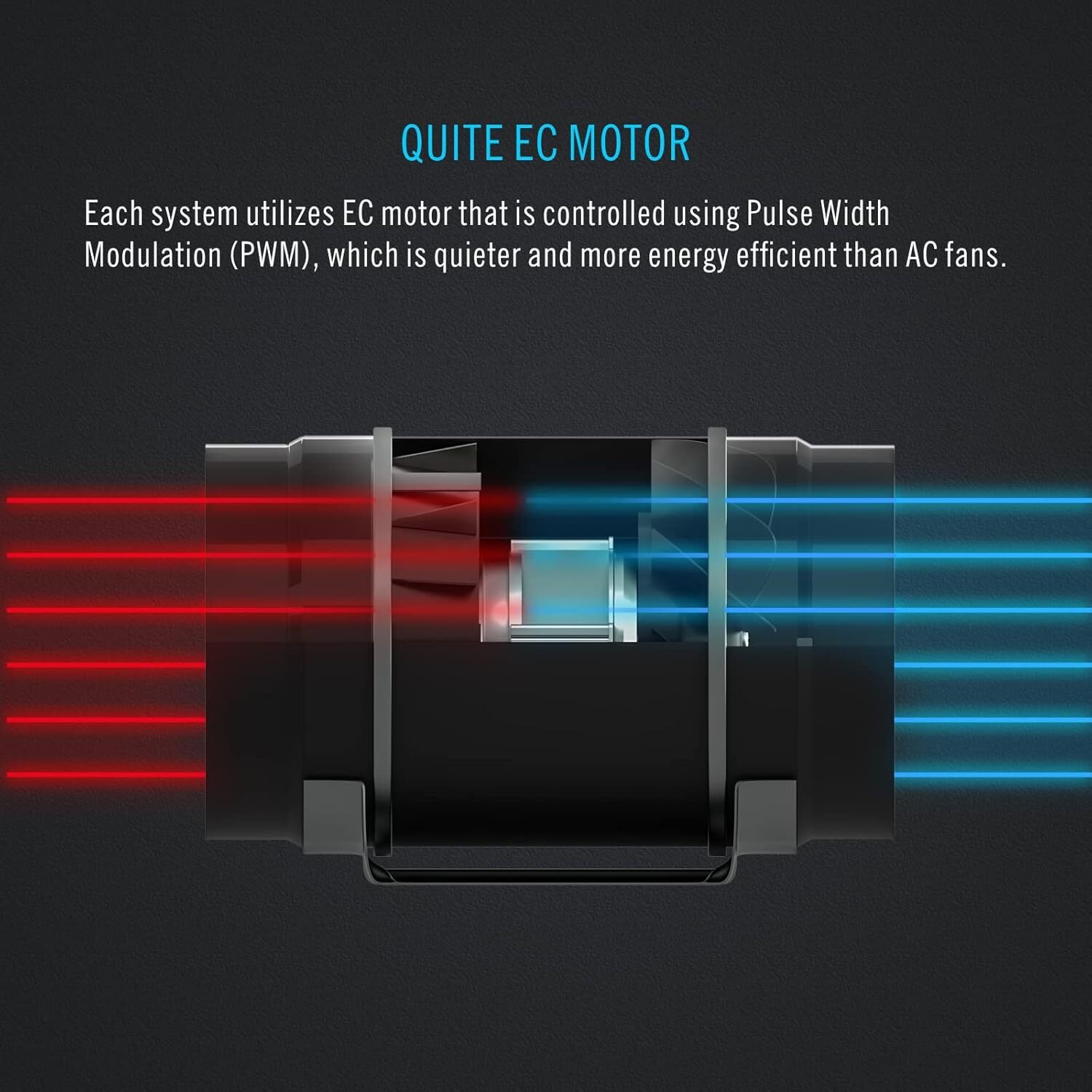 4 In100mm 220V Quiet Inline Extractor Fan Bathroom Hydroponics For Ventilation — foto 7