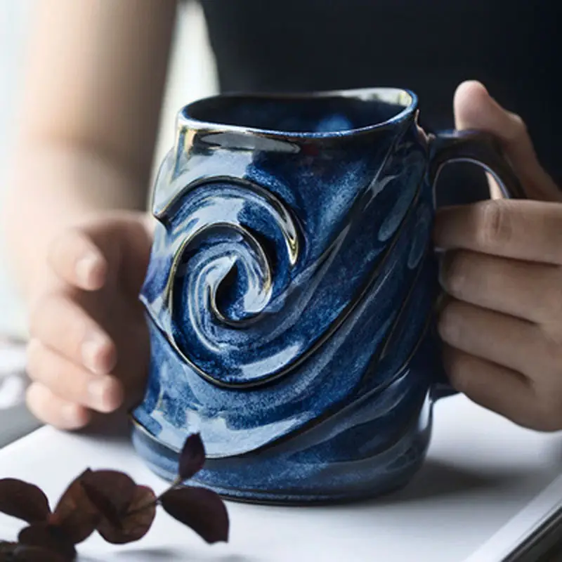 Creative Personality High Value Embossed Mug