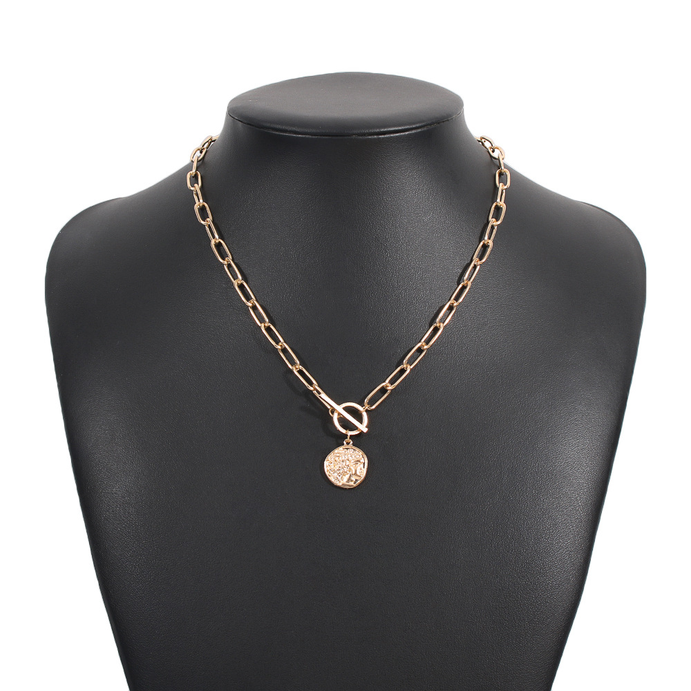 Disc Pendant Original Niche Design Necklace