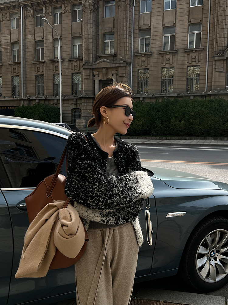 Women's New Thickened Fashionable Coat Loose Sweater