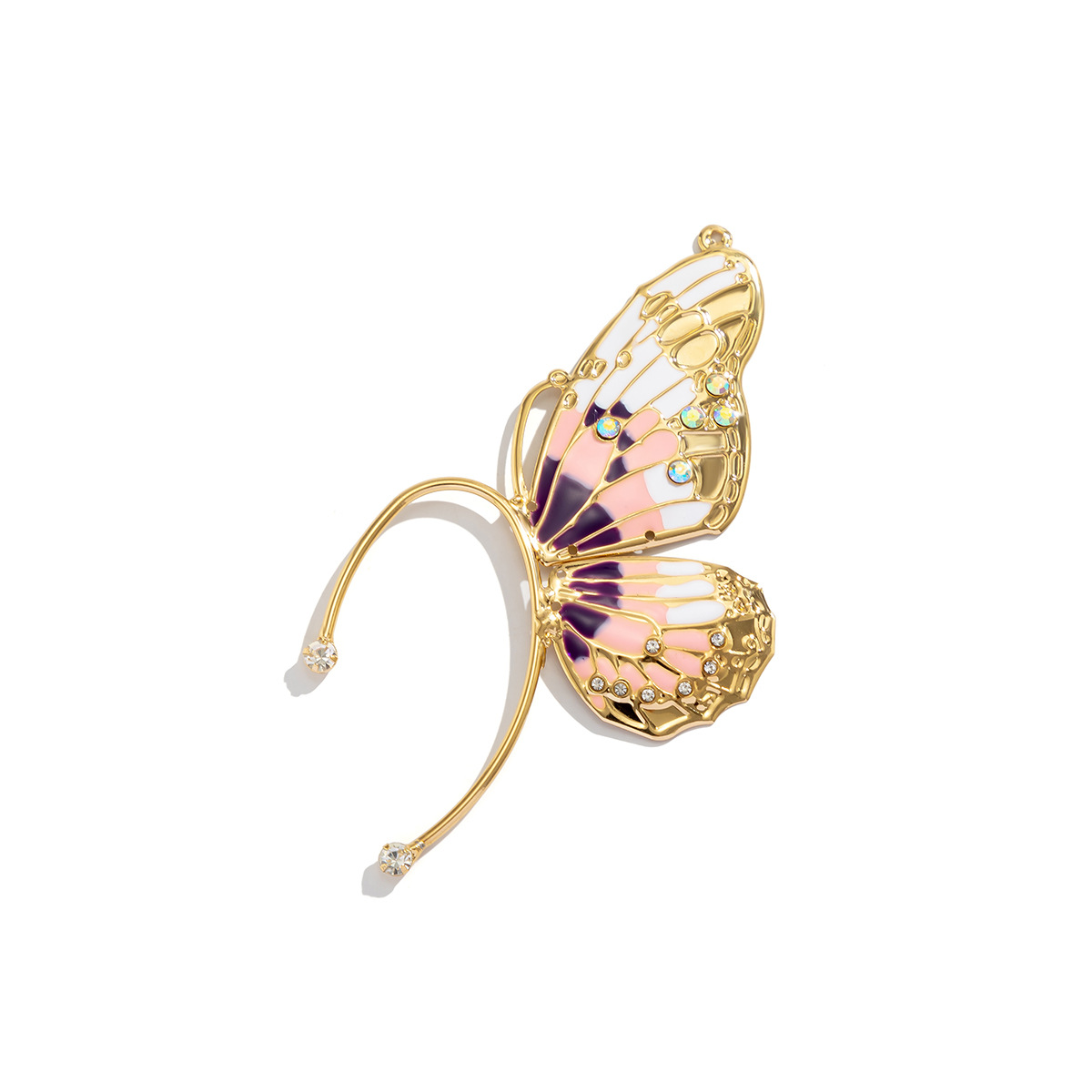 Title 4, Womens Non-pierced Butterfly Ear Clip, stylish...