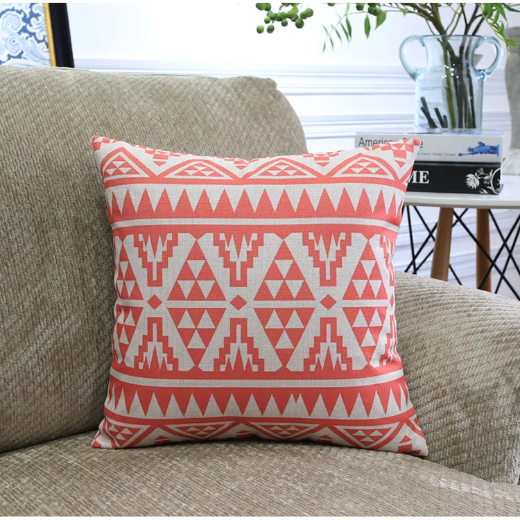 Nordic Color Geometric Throw Pillows – image 8