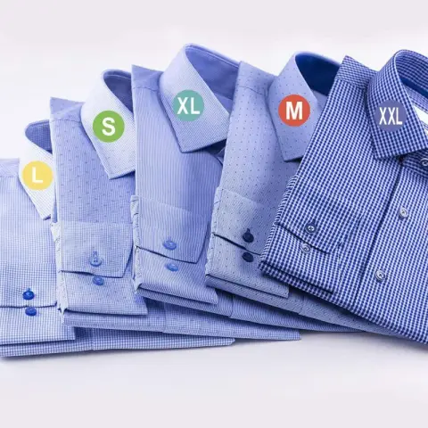 500 Sheets Roll Color Clothing S M L XL