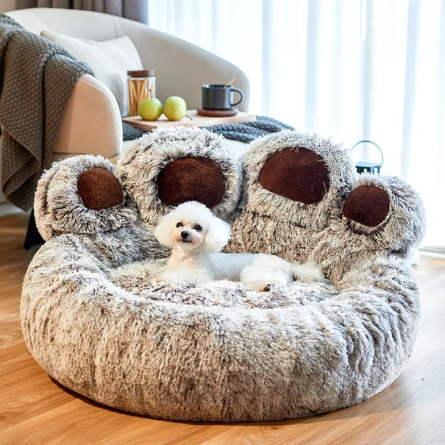 Teddy Pet Mat Light Grey - Shop at LoveMi