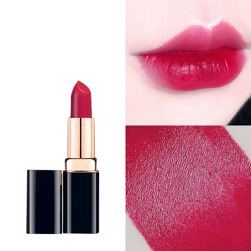 Non fading Non stick Cup Moisturizing Matte Lipstick Plum Color - Shop at LoveMi