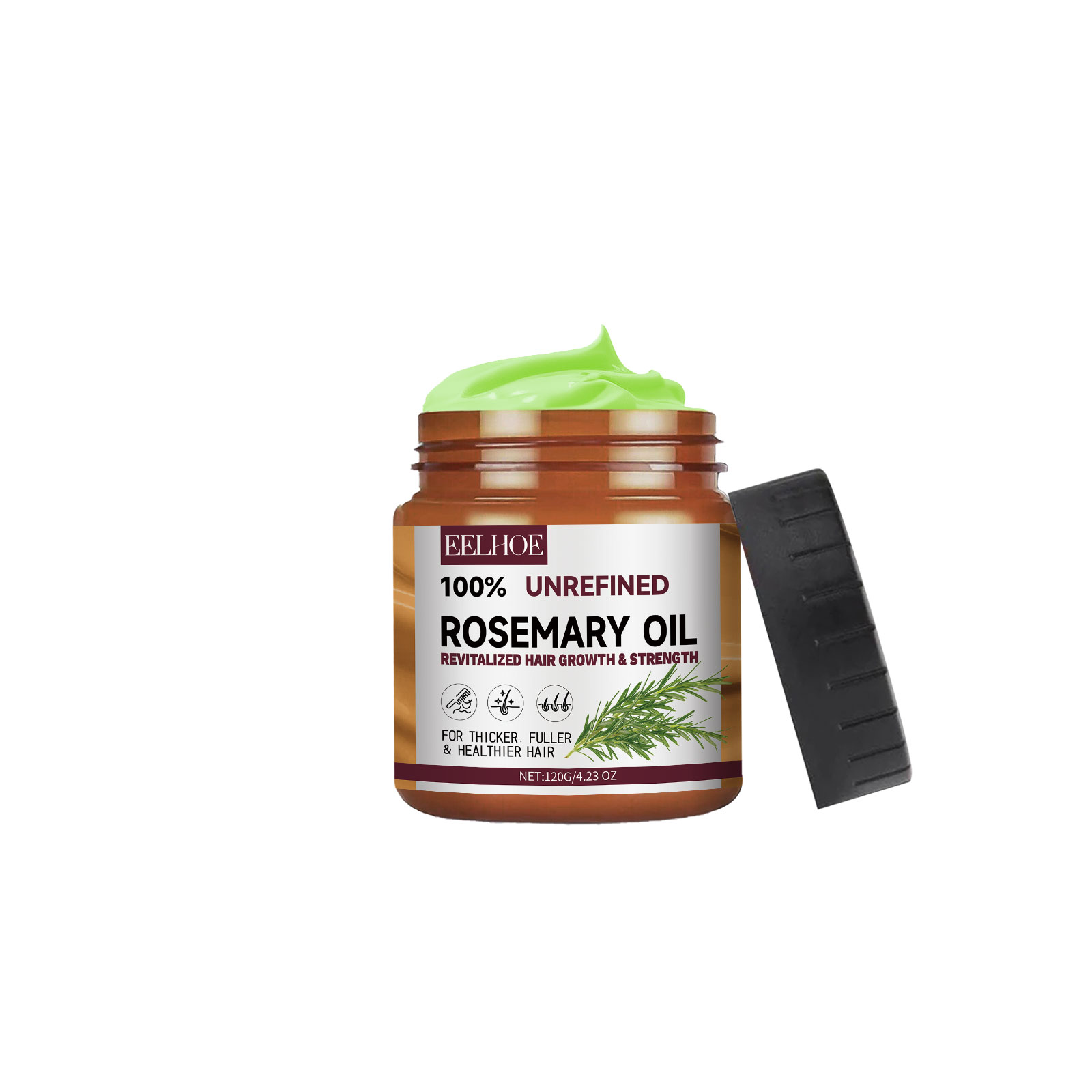 EELHOE Ginger Rosemary Conditioner Repairs Dry Hair, Moisturizes Hair Strands, Smooths Hair And Reduces Frizz 2Pcs - Shop at LoveMi