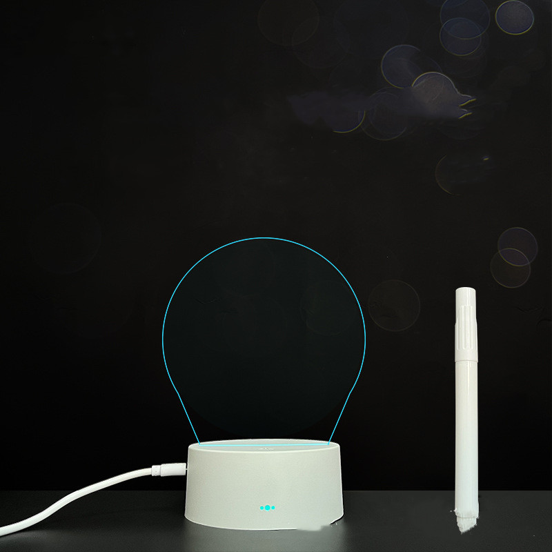 3D Acrylic Board Handwriting Message Board LED Light - Image 31