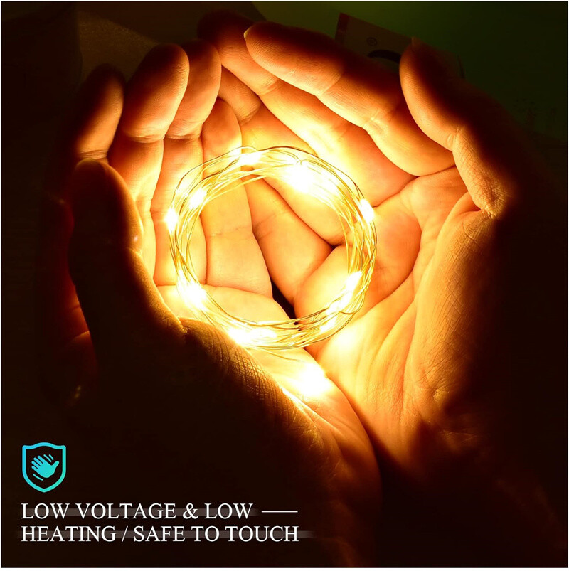 1-30x Fairy Lights Waterproof String DIY Wedding Xmas Party Jars Crafts--Cold — image 12