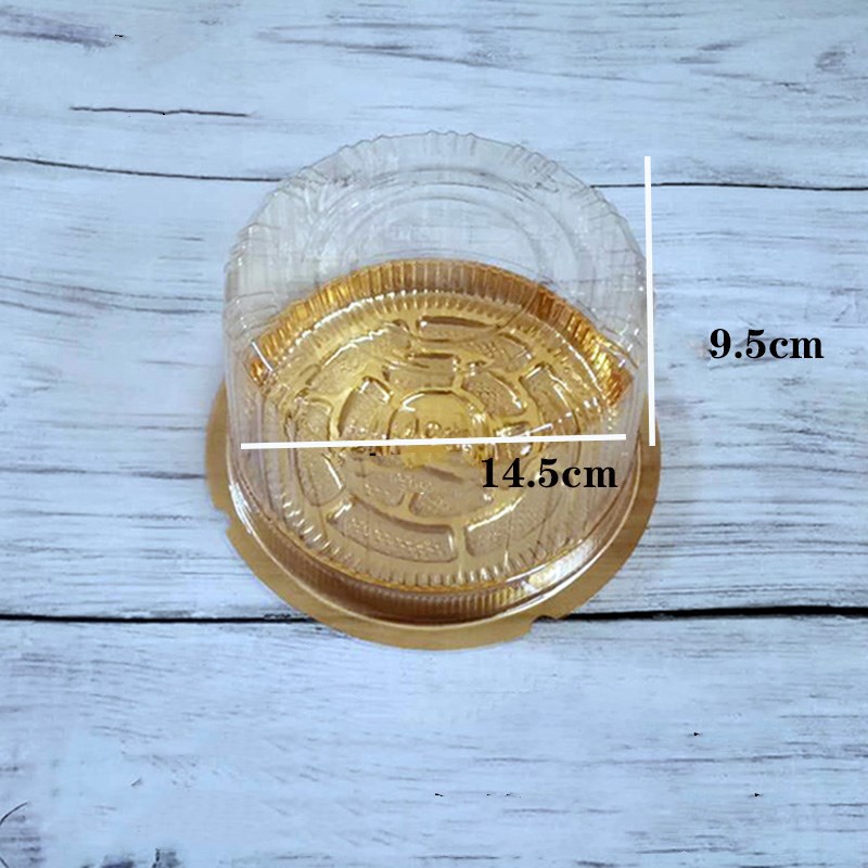 Title 9, Round Cheesecake Box Plastic Transparent Baking...