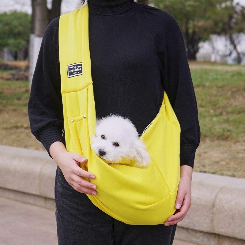 Fashionable One-shoulder Messenger Bag Dog Portable And Breathable