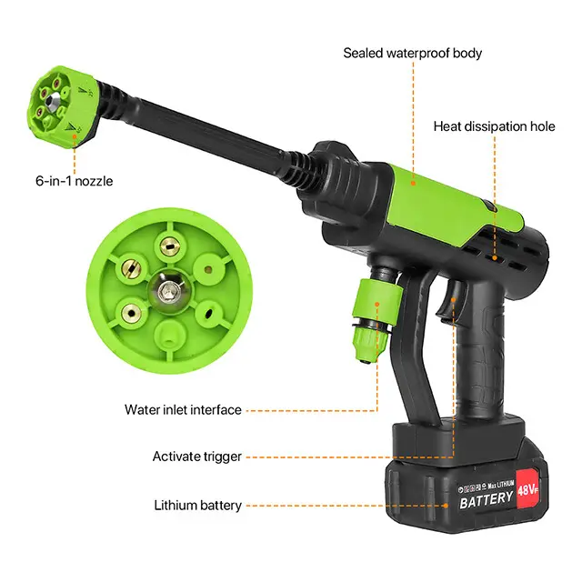 4000W Electric Pressure Washer Power Jet 3626PSI
