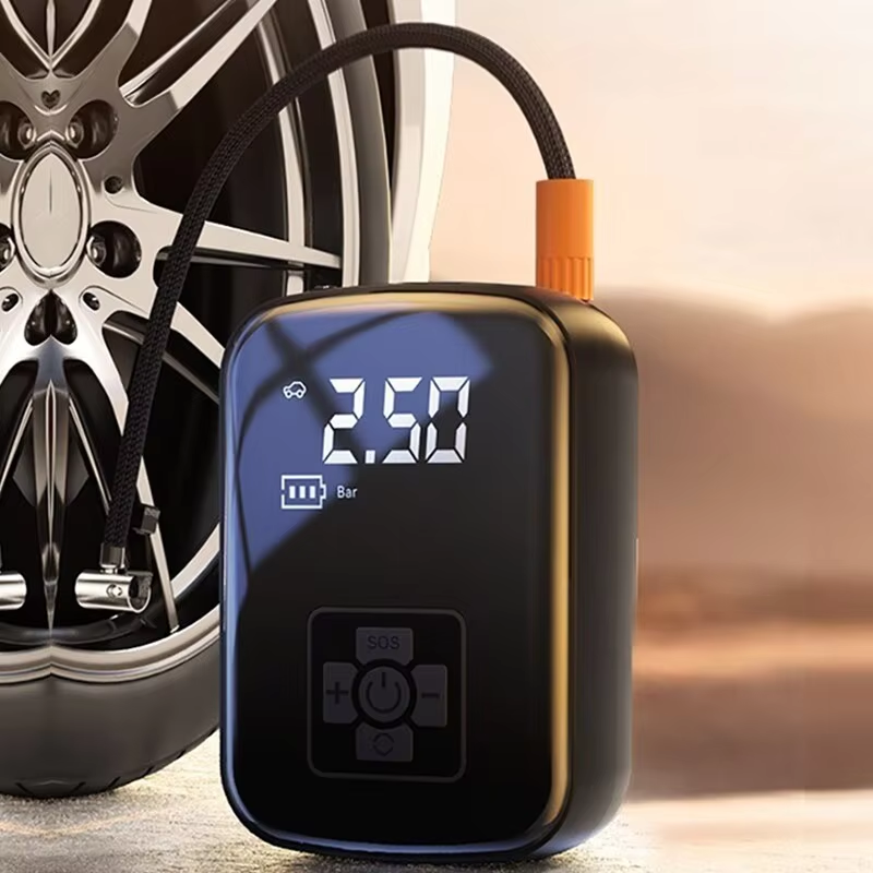 Wireless Car Air Compressor Electric Tire Inflator For Motorcycle Bicycle Boat AUTO Tyre Balls — foto 4