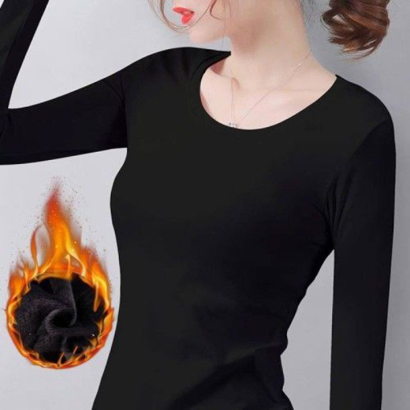 Black round neck