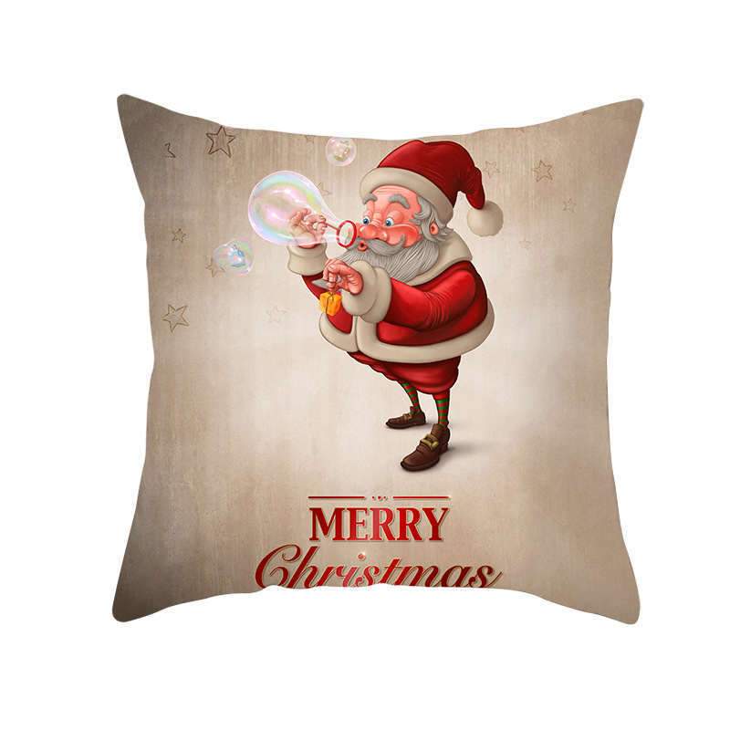 New Hot Sale Cartoon Christmas Old Man Pillowcase
