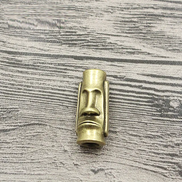 Paracord Stone DIY Accessory Keychain Pendant Brass - Shop at LoveMi