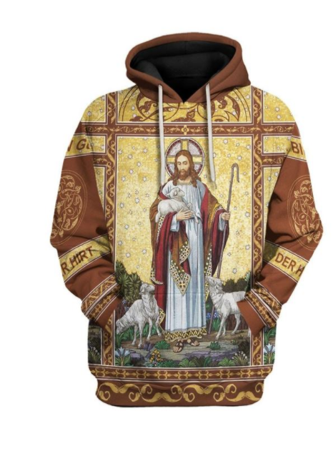 Religious Pattern Crucifixion Digital 3D Full Printing