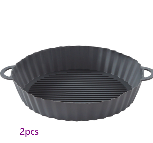 Non-Stick Silicone Air Fryer Tray Grill Pan Reusable Liner