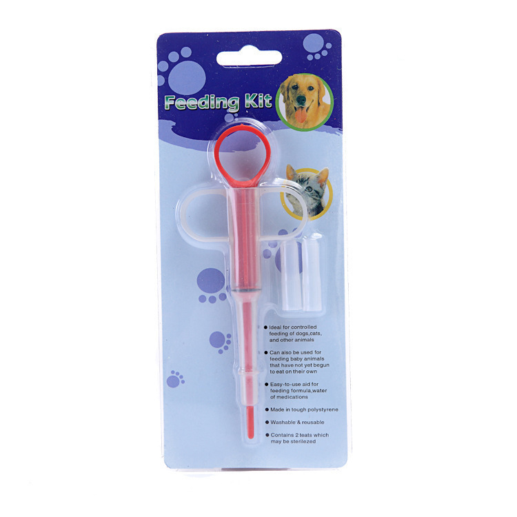 Cat Pill Shooter, Pill Popper For Cats & Dogs, 2-in-1 Pet Piller  Anti-drop Syringe For Tablets & Liquid. Easy Admin For Small Animals. Soft Rubber Tip Protects Gums — foto 12