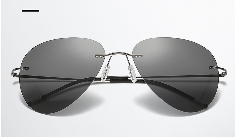 Title 2, New Frameless Ultralight Polarized Titanium Pol...