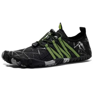 Five-finger Wading Shoes Outdoor Sports Shoes - Black