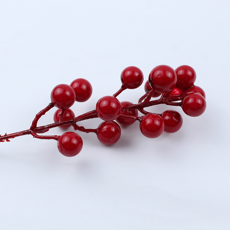 Title 3, Simulation Chinese Hawthorn 14 Fork Fruit Chris...