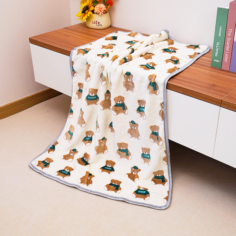 Pet Blanket Warm Dog Sleep Pad Warm Bed Sheet Soft And Comfortable Cat Cover Bed Sheet Pet Accessories Yellow - Shop at LoveMi