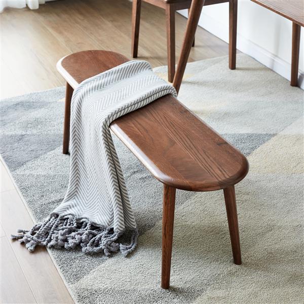 Natural Oak Living Room Bench