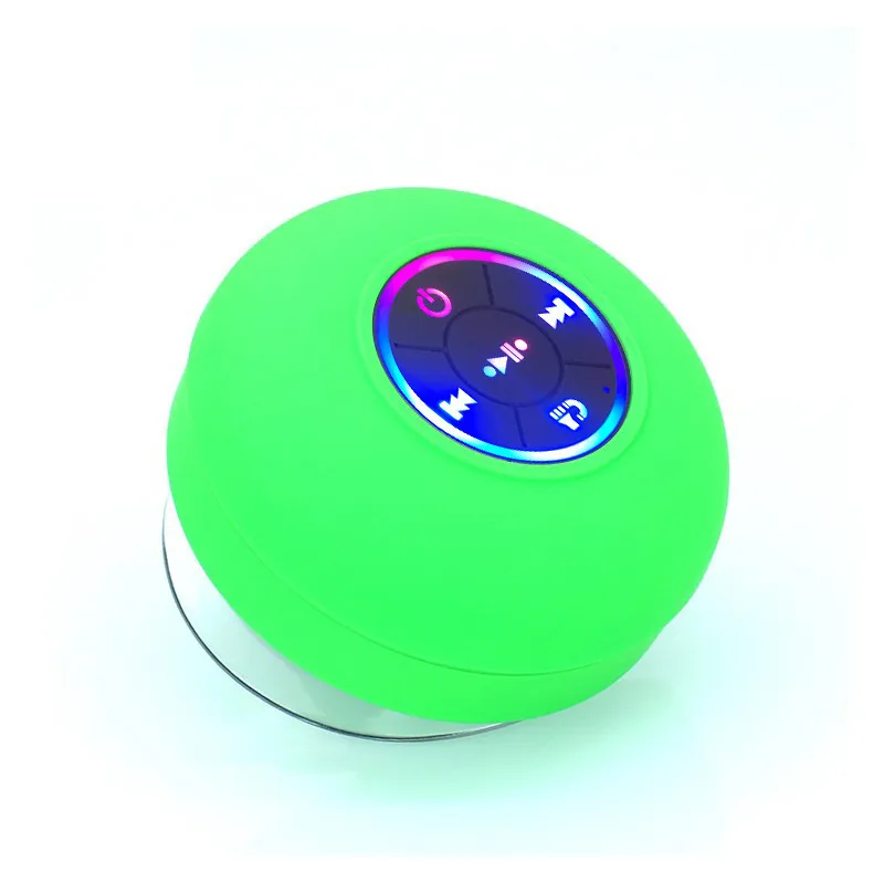 Big Suction Cup Waterproof Bluetooth Speaker LED Light Emitting – image 5