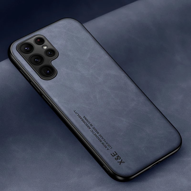 Skin Texture Car Magnetic Mobile Phone Case - Image 4