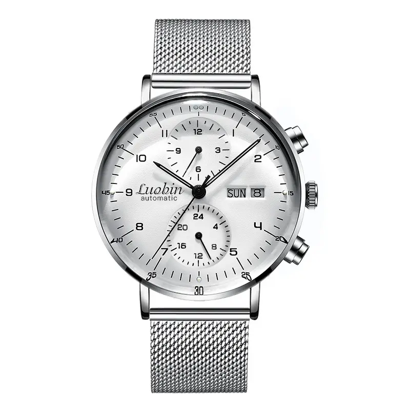 Fully Automatic Mechanical Watch Multifunctional Business Simple