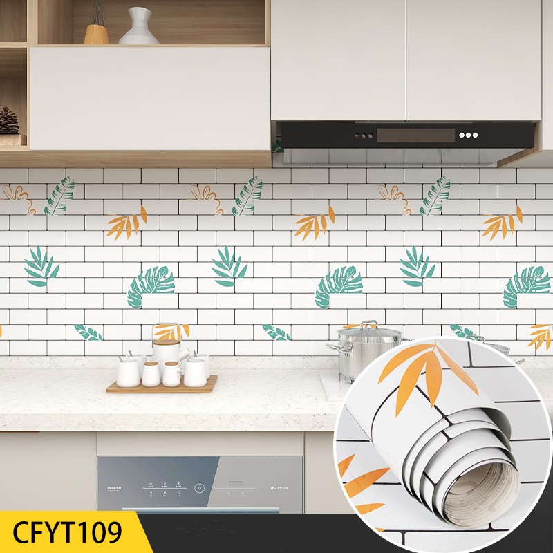 Title 15, Waterproof and high-temperature kitchen sticker...