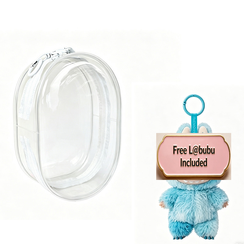 Doll Backpack,Mini Storage Case,PVC Dustproof Small Doll Bag For Mini Dolls Figures,labubu Doll Bag 5